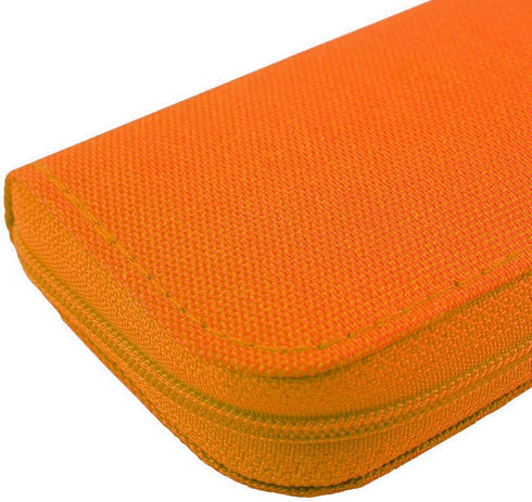 Memory Card Case - Carrying Case Suitable for Micro SD, Mini SD and 4X CF, Card Holder Bag Wallet for Media Storage Organization (Orange)...