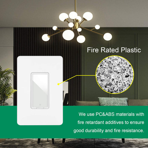 Smart Switch by Martin Jerry, Single Pole, Smart Home Devices That Work with Alexa, 2.4G WiFi, Need Neutral Wire, Not Dimmer......