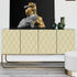 Modern Geometric Hexagonal Yellow peelable Adhesive Wallpaper Removable Wallpaper Home Living Room Cabinet Bathroom Contact Paper Waterproof Oil a...
