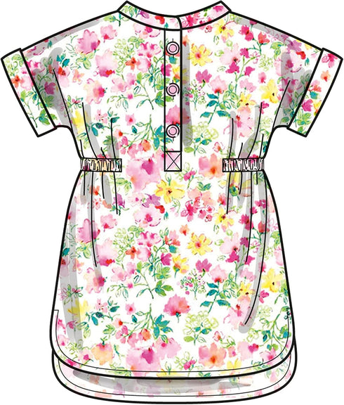 New Look Easy Babies' Dress, Shorts, and Pull-Over Top Sewing Pattern Kit, Code N6725, Sizes NB-S-M-L, Multicolor...