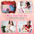 Hillban 4 Pack Chenille Letter Bag Makeup Bag Preppy Skincare Bag Nylon Cosmetic Pouch Zipper Waterproof Organizer Makeup Travel Bag Set for Teen ...