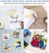 100Pcs Metal Paper Clips, Mini Cute Banana Shape Electroplated Metal Paperclips for Book Memo Paper Poster Photo...