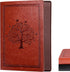Leather Journal Notebook,300 Pages Hope Tree Softcover Lined Notebook for Women Men,300 Travel,Business,Work,Office,School Note Taking,5.7'' X 8.3...