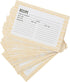 C.R. Gibson Bloom Double Sided Recipe Card Set, 4" W x 6" L, Yellow...