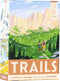 Trails, a Family and Strategy Board Game About Hiking and Outdoors by Keymaster, 2-4 Players...