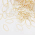 OLYCRAFT 240pcs Open Bezel Pendant Charm Hollow Frame Pendant Blanks Oval Earring Charms Oval Brass Rings Open Bezel for Earrings Making DIY Jewel...