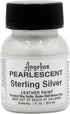 Angelus 1 oz Leather Paint, 1 Fl Oz (Pack of 1), Sterling Silver...