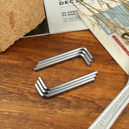 4mm Hex Key Wrench, Allen key Wrench, L Shaped Wrench, Hex Key Hexagon Head Replacement, Small Hex Wrench for Repairing Bike, Furniture(10Pcs)...