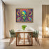 Posterizer 1 pcs- psychedelic funky hippie colorful sci fi alien 4-Fantasy & Fiction Art-Retro Art- Living Room Bedroom Decor- unframed wall art...