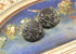Bezelry 12 Pieces Rose and Vine Metal Shank Buttons. 20mm (3/4 inch) (Gray Silver)...