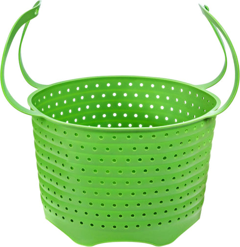 Silicone Steamer Basket | Foldable, Space-Saving | Fits 6,8 Qt Instant Pot and Similar-Sized Pressure Cookers Accessories...