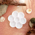 2 Pcs Hermit Crab Ceramic Food Dish, Small Hermit Crab Water Dish Hermit Crab Kit Mini Food Dish Kit for Hermit Crab Tarantula and Snail (White)...