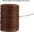 Syhood Floral Vine Bind Wire Rustic Wrapping Wire for Flower Bouquets(Brown)...