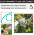 Heavy Duty Water Hose Quick Connect Fittings (Premium Brass for Superior Durability), Quick Release Hose Connector, Fit for 3/4" Gardening Hoses, ...