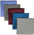 SHLAX&WING 5 Pieces Assorted Mens Silk Pocket Square Handkerchiefs Set 09...