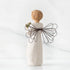 Willow Tree Angel of The Kitchen, Warm Comfort Between Friends, Angel Holds teapot as Welcoming Gesture, A Gift to Celebrate Supportive Friendship...