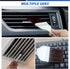 Fin Straightening Tool, Air Conditioner Cleaning Kit Including 1 Air Conditioner Fin Comb Straightener and 1 Condenser Coil Whisk Brush...