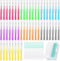 Zopeal 250 Pieces Braces Flossers Interdental Brush for Cleaner Tooth Toothpick Dental Teeth Flossing Head Oral Dental Hygiene Cleaning Tool Soft ...