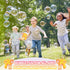 2 Bubble Machine Gun for Kids, Bubble Blower with 4 Bottles Refill Solution, Outdoor Toys Gifts for Toddlers 3-5 Bubble Maker Blaster Birthday, We...