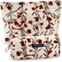 2Pcs Flower Makeup Bag Cute Floral Travel Cosmetic Bag Set for Women Girls Large Small Zipper Makeup Pouch for Purse Pencil Pouch Aesthetic Portab...