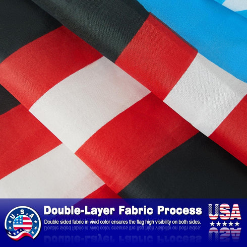 Donald Trump 2024 Flag 3×5 ft President Trump Flag 2024 Double Sided Polyester with Copper Grommets Trump Flags for Indoor Outdoor (Black)...