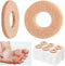 60 Pcs Felt Callus Cushions for Bottom of Foot Round Feet Corn Pads Adhesive Foot Callus Pads Soft Foot Callous Cushions Bulk for Women Men Feet T...