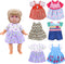 Alive Doll Clothes and Accessories - 6 Sets Baby Doll Clothes Dresses Outfits Include Doll Dresses, Jumpsuit, Swimsuit Dolls Outfits Fit for 12 13...