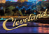 PHOTOSBYJON Cleveland Skyline 2018 Photo Print UNFRAMED Night Color City Downtown 11.75 inches x 36 inches Ohio Photographic Panorama Poster Pictu...