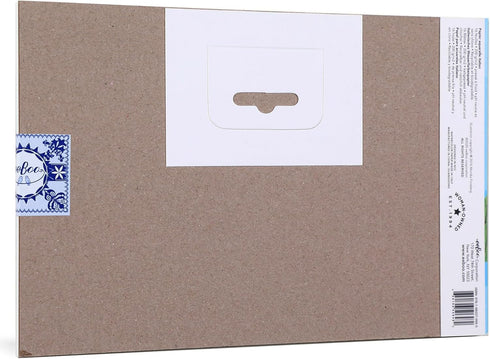 eeBoo Piece & Love: Tidepool Watercolor Pad - 16 Sheets, 85 lB Paper, 9.5 x 6.5 Book, Adults Arts & Crafts...