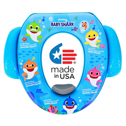 Nickelodeon Baby Shark "Sharktastic" Soft Potty Training Seat - Soft Cushion, Baby Potty Training, Safe, Easy to Clean...