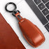Tukellen for Mercedes Benz Key fob Cover Genuine Leather with Keychain,Leather Protector Key case Compatible 2017-2023 E-Class 2018-2021 S-Class 2...