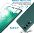 Screen Protector (3 Pack) for Samsung Galaxy S22 5G, 9H Tempered Glass, Ultrasonic Fingerprint Compatible, HD Clear, Case Friendly, 6 Pack Includi...