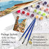 eimivrc Paint by Numbers Kit for Adults-Paint by Numbers Landscape,paint by number kits on canvas DIY Acrylic Adult Paint by Numbers Kits Perfect ...
