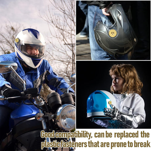 2 Pairs Welding Hood Helmet Pipeliner Fasteners Aluminum Pipeliner Welding Helmet Accessories Headgear Replacement Parts Accessories Screws Flip H...