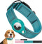 Airtag Dog Collar with AirTag Holder, Reflective Dog Collar with Soft Padded & Safety Locking Buckle, Nylon Pet Collar Adjustable Heavy Duty AirTa...