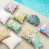 Ashler Boho Outdoor Pillows, Turquoise/Green 18 x 18 Pillow Covers, Outdoor Pillows Waterproof Set of 2, Pillow Case for Patio, Couch, Water Resis...