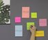 (8 Pack) Lined Sticky Notes, 8 Colors Self Pad Its 4X6 in, Bright Post Stickies Colorful Big Square Sticky Notes for Office, Home, School, Meeting...