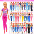 BARWA 10 Sets Doll Clothes Including 3 Sequins Dresses 3 Fashion Floral Dresses 4 Casual Outfits Tops and Pants for 11.5 inch Girl Dolls……...