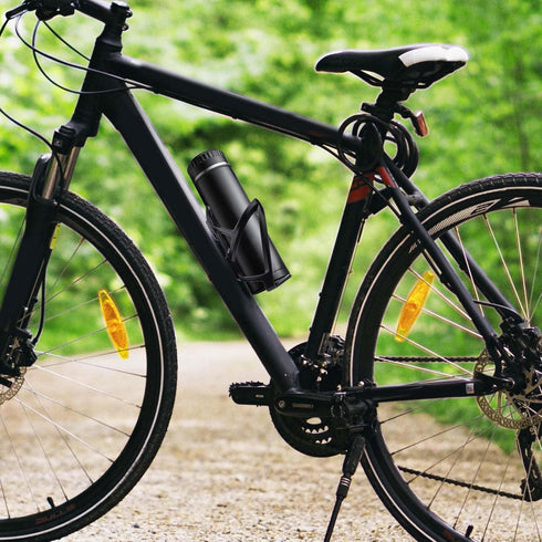 Bike Bottle Cage Adapter with 6pcs Screws and 1 Screwdriver, Adjustable 2-Slot Bike Water Bottle Bracket Adapter Bicycle Bottle Cage Mount Accesso...