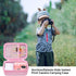 Carrying Case for Anchioo/Dylanto Kids Instant Print Camera,1080P Kids Instant Cameras That Print Photos Travel Bag Storage Holder, Mesh Pocket Fi...