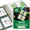 Samsill 40 Pack Heavy Weight 4 Pocket Garden Seeds Storage Clear Sheet Protectors, Seed Organizer, Each Pocket Measures 3.5" x 5.25", Fits in Stan...