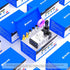 TAILONZ PNEUMATIC 1/4"NPT 5 Way 2 Position Air Hand Lever Operated Valve Pneumatic Solenoid Valve Manual Control Push-Pull 4H210-08...