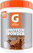 Gatorade Whey Protein Powder, Chocolate, 22.4 Ounce (20 servings per canister, 20 grams of protein per serving)...