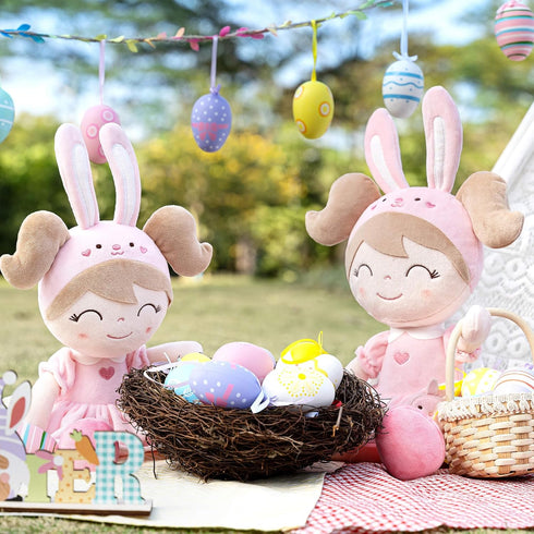 Gloveleya Baby Doll Girl Gifts Soft Plush Bunny Dolls 12" with Gift Box...