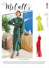 McCall's M8141F5 Misses' High-Neck Dress Sewing Patterns Kit, Design Code M8141, Sizes 16-24...