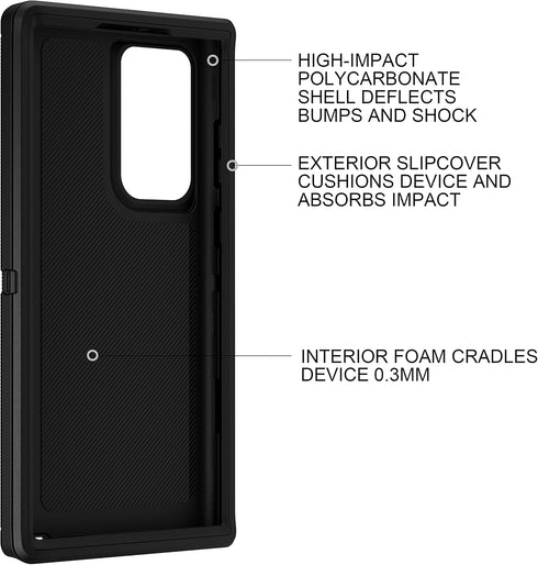 MXX Case Designed for Galaxy S22 Ultra,Full Protection Heavy Duty Shockproof Rugged Bumper Dust Proof Cover Case for Samsung S22 Ultra 5g 6.8" (Bl...