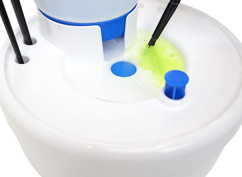 Masterson Fresh Water Rinse Well Brush Cleaner for Cleaning Paintbrushes, Cleaning System for Acrylic, Watercolor, and Water-Based Paints, Great f...
