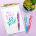 Scentco Glitter Gel Smens (2 Pack) - Gourmet Scented Pens, Colored Gel Ink, Medium Point, 8 Count...
