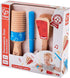Hape Percussion Duo | Wooden Clapper & Guiro Hand Musical Instrument Toy Set for Toddlers...