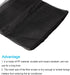 PATIKIL 47.2" x 23.6" Air Conditioner Air Filter Material, Plastic Dustproof Filtering Mesh Screen Replacement for Air Conditioning, Black...